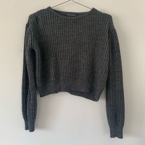 Brandy Melville Grey knit sweater